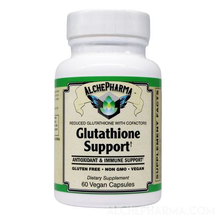 Glutathione (Reduced) with Cofactors Vegan-Vitamins & Supplements-AlchePharma