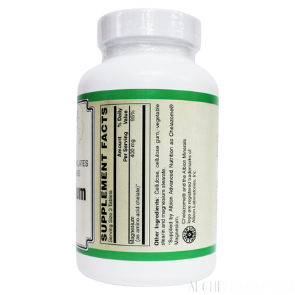 Gold Standard Albion Magnesium [ Superior absorption and bioavailability ]-Mineral-AlchePharma