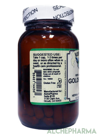 Goldenseal Root 250mg (Organic Hydrastis canadensis) • 60ct Veg Caps-Herbs-AlchePharma