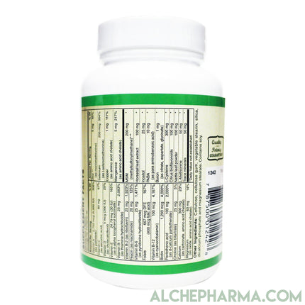 Hair, Skin, & Nails- Comprehensive Hair, Skin and Nails Multivitamin Formula- 90 Tablets-AlchePharma