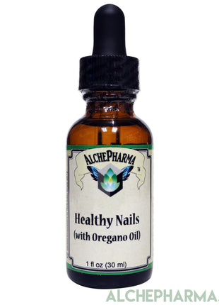 Healthy Nails W/ DMSO, Oregano, Almond, Tea Tree, Clove, and Cinnamon-Hair Skin Nails-AlchePharma