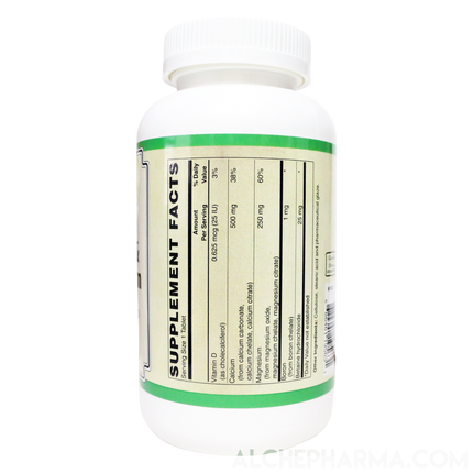 Hi-Potency Calcium and Magnesium w/D3 Boron and Betaine HCL-AlchePharma