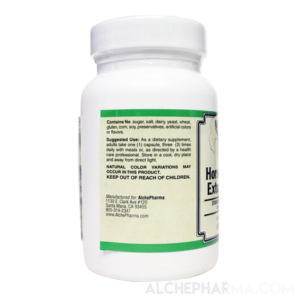 Horsechestnut Extract 300 mg. European Standardized 20% Natural Aescin-Herb-AlchePharma
