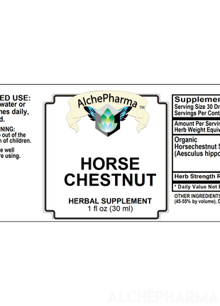 Horsechestnut Seed ( Organic Aesculus hippocastanum ) HSR 1:2-Herbs-AlchePharma