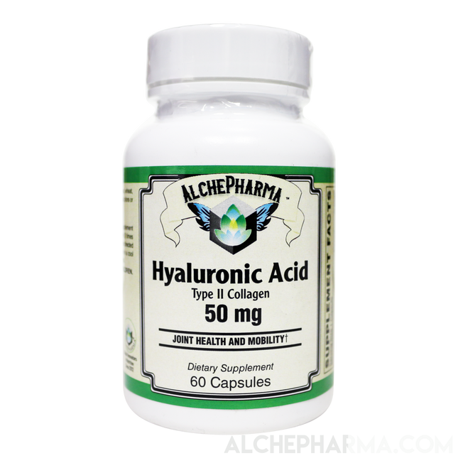 Hyaluronic Acid- KollaGen-IIxs™ Type II Collagen & Chondroitin Sulfate- Joint and Cartilage Support-Joint Health-AlchePharma