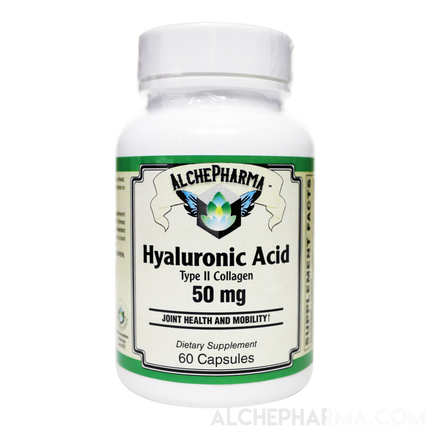 Hyaluronic Acid- KollaGen-IIxs™ Type II Collagen & Chondroitin Sulfate- Joint and Cartilage Support-Joint Health-AlchePharma