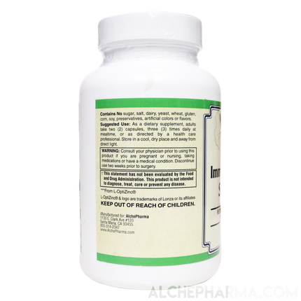 Immune System Support - Advanced Comprehensive European Standardized Herbal formula-AlchePharma