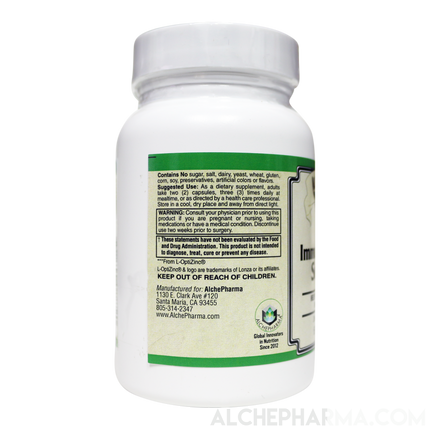Immune System Support - Advanced Comprehensive European Standardized Herbal formula-AlchePharma