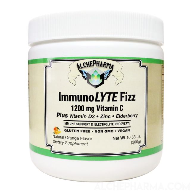 ImmunoLYTE Fizz ( 500 mg Proprietary Complex with Arabinogalactan (from Larix laricina) and Beta-Glucan (from Saccharomyces cerevisiae)-Vitamins & Supplements-AlchePharma