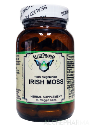 Irish Moss ( Organic Irish Moss Thallus) 450mg Vcaps-Herbs-AlchePharma