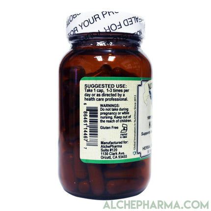 Kava Root 100% Pure, ( Nobel Vanuatu Kava Root ) 400mg 90 Veg Caps Piper methysticum-Herb-AlchePharma