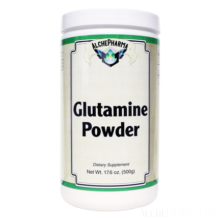 L-Glutamine 100% Pure Free Form Powder - No Other Ingredients-amino acid-AlchePharma