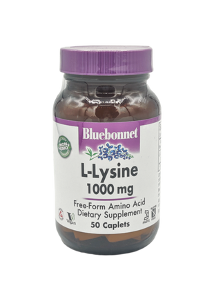 L-Lysine 1000 mg - Bluebonnet-AlchePharma