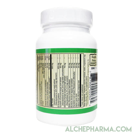 Liver Support and Detox w/ Nutrients and Botanicals Support for Liver Detoxification Enzymes-Liver Support-AlchePharma
