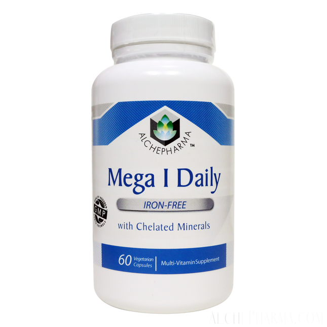 MEGA I DAILY w/ Chelated Minerals capsule (Iron Free)-AlchePharma