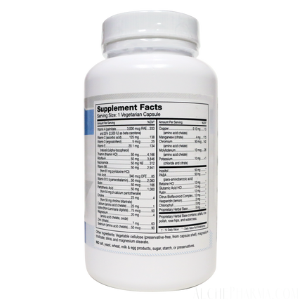 MEGA I DAILY w/ Chelated Minerals capsule (Iron Free)-AlchePharma