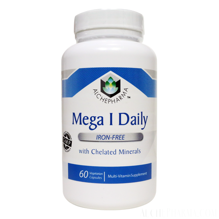 MEGA I DAILY w/ Chelated Minerals capsule (Iron Free)-AlchePharma