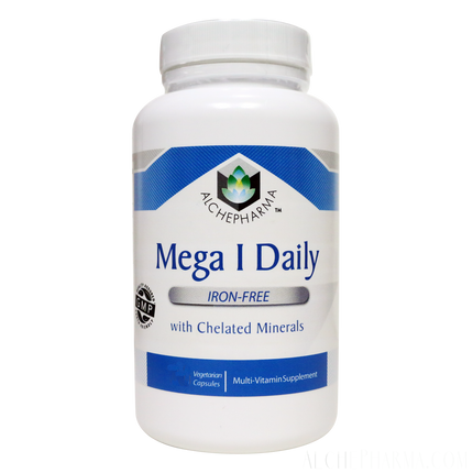 MEGA I DAILY w/ Chelated Minerals capsule (Iron Free)-AlchePharma