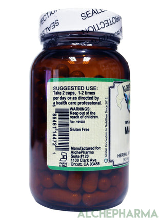 Maca Root Capsules (90 Vcaps) - *Organic, 100% Vegetarian Raw and Gelatinized-maca-AlchePharma