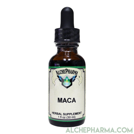 Maca Root Tincture - *Organic 1:2 Herb Strength Ratio, 500mg Herb Weight Equivalence per Serving-Herb-AlchePharma