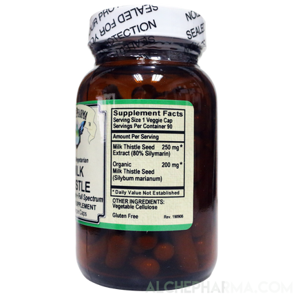 Milk Thistle Seed - Full Spectrum Organic Milk Thistle and Silymarin Extract-Herb-AlchePharma