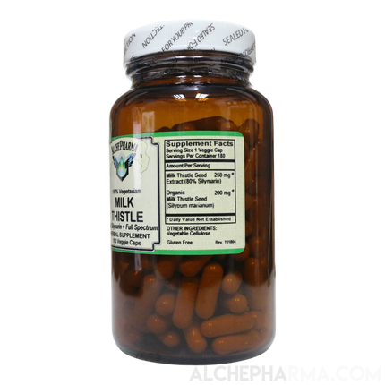 Milk Thistle Seed - Full Spectrum Organic Milk Thistle and Silymarin Extract-Herb-AlchePharma