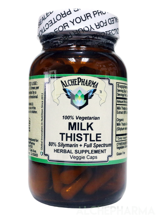 Milk Thistle Seed - Full Spectrum Organic Milk Thistle and Silymarin Extract-Herb-AlchePharma