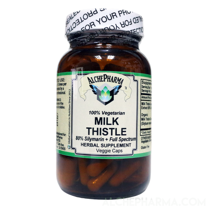 Milk Thistle Seed - Full Spectrum Organic Milk Thistle and Silymarin Extract-Herb-AlchePharma
