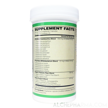 Mood Formula- Advanced Bioenhanced Synbiotic ( “gut-brain axis” )-AlchePharma