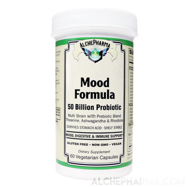 Mood Formula- Advanced Bioenhanced Synbiotic ( “gut-brain axis” )-AlchePharma