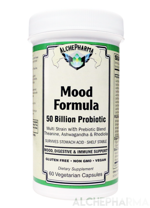 Mood Formula- Advanced Bioenhanced Synbiotic ( “gut-brain axis” )-AlchePharma