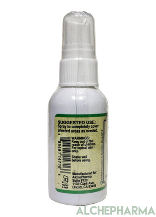 Oak & IVY Itch Relief ( Wild Harvested and Organic ) Topical Spray of Grindelia, Jewel Weed, Witch Hazel-Wounds-AlchePharma