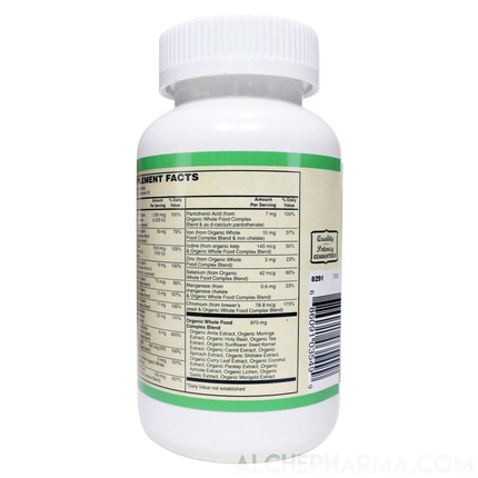 Organic Whole Food Prenatal Multivitamin-Prenatal-AlchePharma