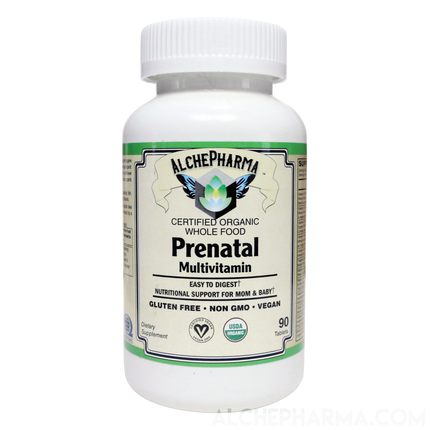 Organic Whole Food Prenatal Multivitamin-Prenatal-AlchePharma