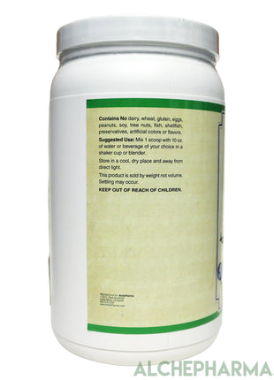 Plant Protein full Spectrum with 5 grams of super greens ( Certified Vegan )-Protein Powders-AlchePharma