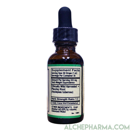 Pleurisy Root Tincture ( Wild Harvested - Asclepias turberosa )-Herb-AlchePharma