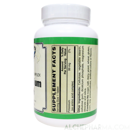 Potassium ( as amino acid chelate complex ) 99mg-Mineral-AlchePharma
