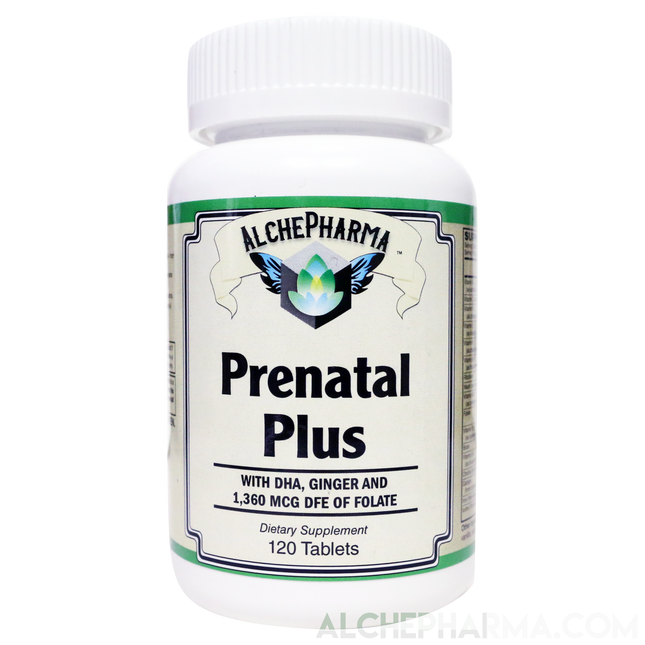 Prenatal Plus (Optimized) 4 tablet/day comprehensive formula-AlchePharma