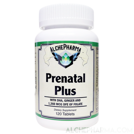 Prenatal Plus (Optimized) 4 tablet/day comprehensive formula-AlchePharma