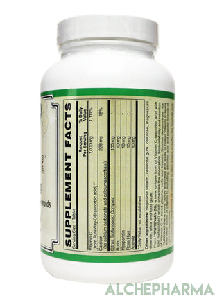 PureWay-C®( contains Vitamin C bound to lipid metabolites) - Non-Acidic 1000 mg Tablets-Anti-Oxidant-AlchePharma