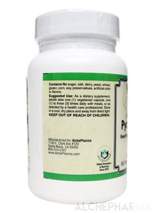 Pycnogenol® High Grade Standardized to 65-75% Procyanidins 50mg - Vcaps-Herb-AlchePharma