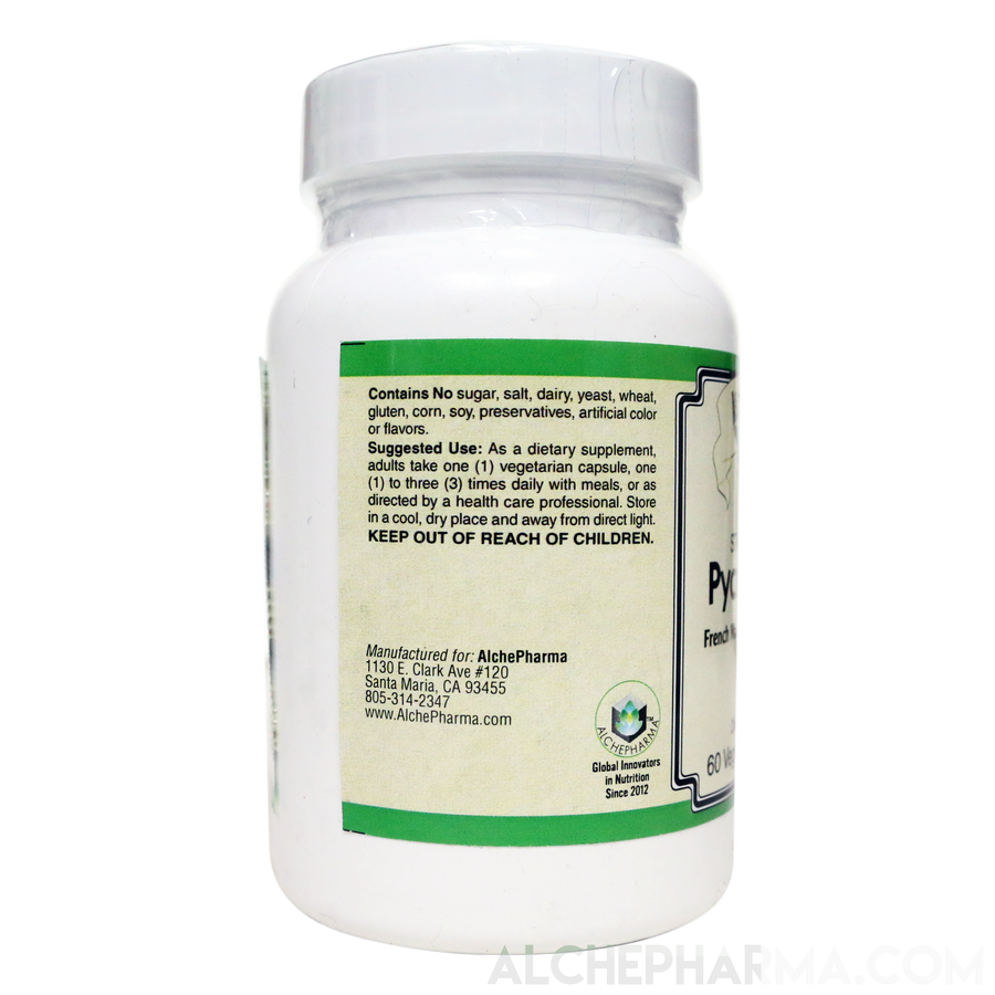 Pycnogenol® High Grade Standardized to 6575 Procyanidins 50mg Vcap