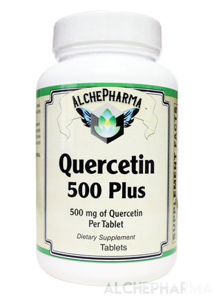 Quercetin 500 mg-Plus ( Bromelain, Turmeric, Manganese, Vit. C )-AlchePharma