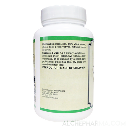 Quercetin 500 mg-Plus ( Bromelain, Turmeric, Manganese, Vit. C )-AlchePharma