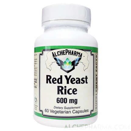 Red Yeast Rice (Organic and Citrinin Free ), 600mg-AlchePharma
