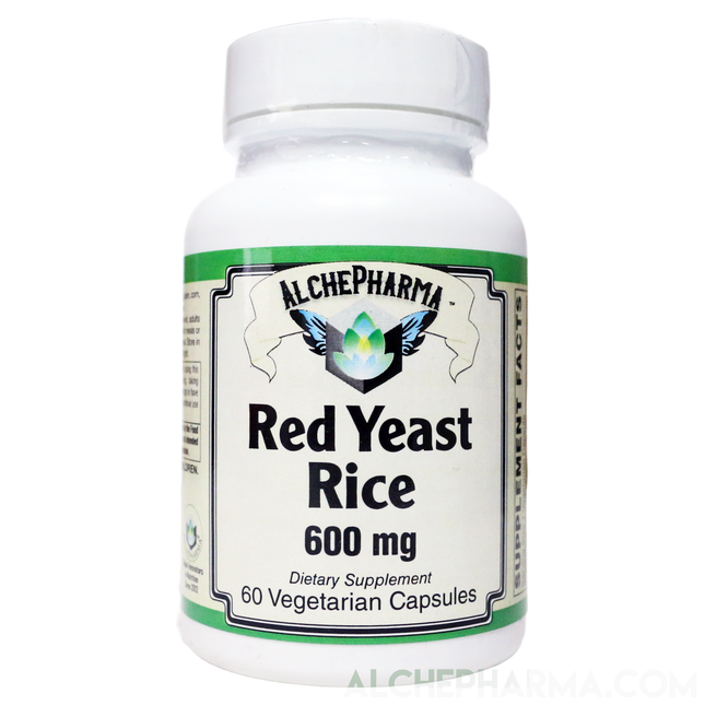 Red Yeast Rice (Organic and Citrinin Free ), 600mg-AlchePharma