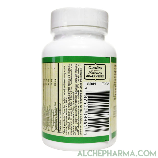 Relaxation Support ( Relora, L-Theanine, Herbal Combination ) * formerly known as Relaxation Formula-Calming-AlchePharma-60 Capsules-AlchePharma