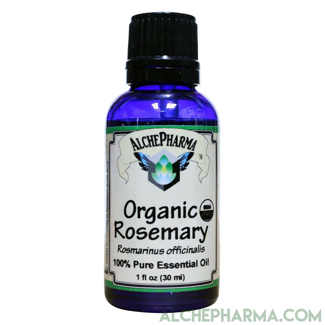 Rosemary Organic Essential Oil - 100% pure /Rosemary leaves sourced from India.-Essential Oils-AlchePharma