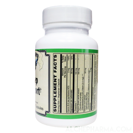 Sleep Support - Advanced Theanine Melatonin Blend ( For Bedtime Use Only )-Sleep and Relaxation-AlchePharma