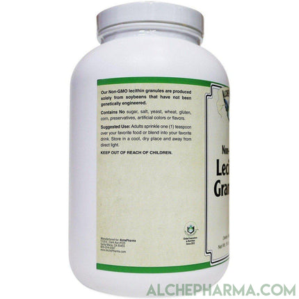 Soy Lecithin Granules (Non-GMO) 16 oz - AlchePharma